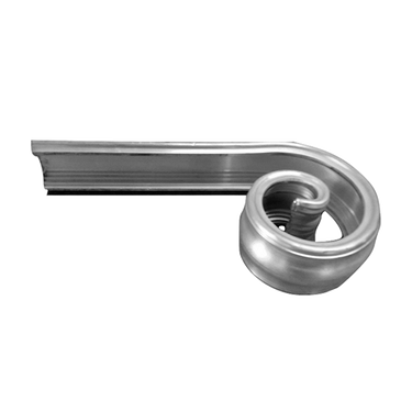 FORGED ALUM VOLUTE - 1447/31 - 2-1/4